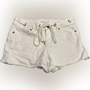 LOFT White Jean Shorts for Women